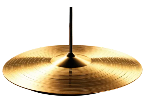 Dynamic cymbal crash, metallic sheen, rounded edges, reflective surface, bright light reflection, dramatic shading, solo instrument, center composition, close-up shot, high-contrast lighting, cinemati