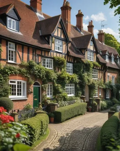 tylney,oxshott,windlesham,dumanoir,gables,chilham,chequers,hampstead,woldingham,abinger,sussex,gerrards,agecroft,maplecroft,sancroft,dunster,angleterre,nonsuch,thatched,sanderstead,Illustration,Realistic Fantasy,Realistic Fantasy 19