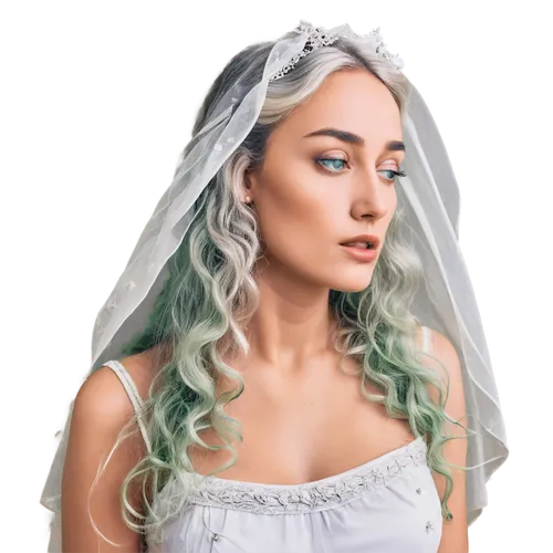 bridal veil,dead bride,bridal clothing,blonde in wedding dress,bridal,bride,bridal dress,the angel with the veronica veil,wedding dress,wedding dresses,silver wedding,wedding gown,bridal accessory,veil,bridal jewelry,lace wig,artificial hair integrations,shower cap,wedding dress train,mother of the bride,Art,Artistic Painting,Artistic Painting 20