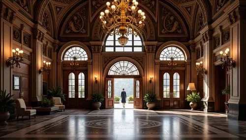 entrance hall,corridor,hallway,ornate room,ballroom,emirates palace hotel,royal interior,corridors,foyer,grandeur,lobby,europe palace,enfilade,cochere,hallway space,crown palace,entranceway,hall of nations,ritzau,marble palace