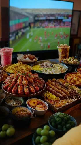 super bowl,football fan accessory,sports wall,touch football (american),national football league,football,sports game,food platter,international rules football,sports fan accessory,indoor american football,indoor games and sports,canadian football,footbal,southwestern united states food,soccer-specific stadium,nfl,platter,appetizers,costa rican cuisine
