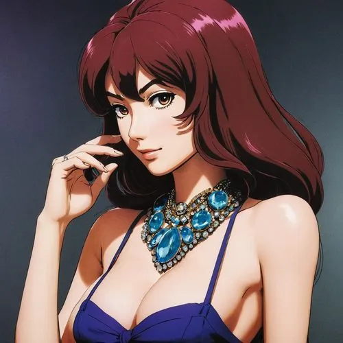 fujiko,minako,minmay,asahina,kasumi,eldena,rumiko,misato,michiru,mitsuru,asami,mikimoto,kamille,shoujun,ritsuko,haman,faye,kira,lysette,noriko,Illustration,Japanese style,Japanese Style 18