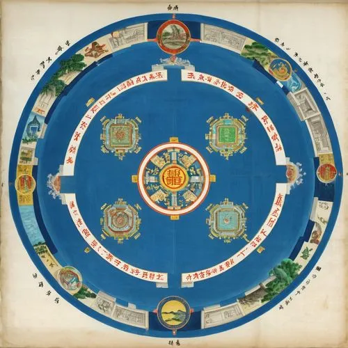 dharma wheel,rosicrucians,copernican world system,cosmographia,harmonia macrocosmica,rosicrucianism,Unique,Design,Blueprint