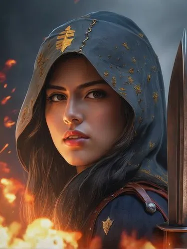 female warrior,mulan,joan of arc,sterntaler,cg artwork,dagger,sabre,mara,assassin,swordswoman,game illustration,jaya,massively multiplayer online role-playing game,warrior woman,rosa ' amber cover,por