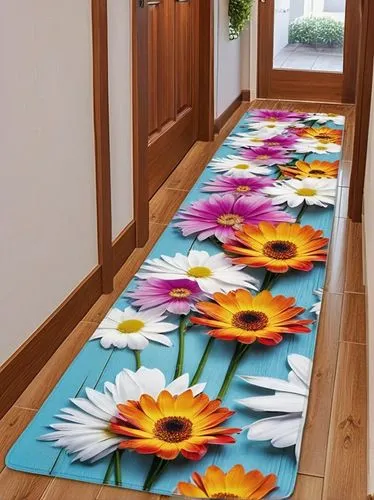 flower blanket,flower carpet,floral rangoli,flower painting,flower fabric,yoga mats,yoga mat,sunflower paper,flower banners,flower art,flower pot holder,blanket of flowers,flower strips,fabric flowers,flowers fabric,gerbera daisies,rangoli,placemats,folding table,ceramic floor tile,Photography,General,Realistic