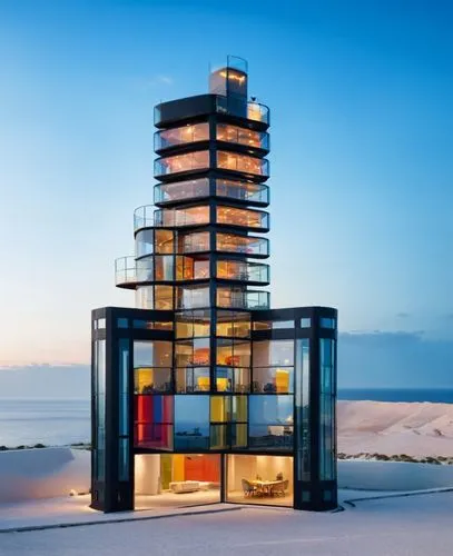 cube stilt houses,cubic house,dunes house,lifeguard tower,rubjerg knude lighthouse,knokke,cube house,penthouses,sylt,residential tower,stilt house,beach house,mirror house,mamaia,antilla,sky apartment,beachhouse,shipping containers,modern architecture,glass building,Photography,General,Commercial