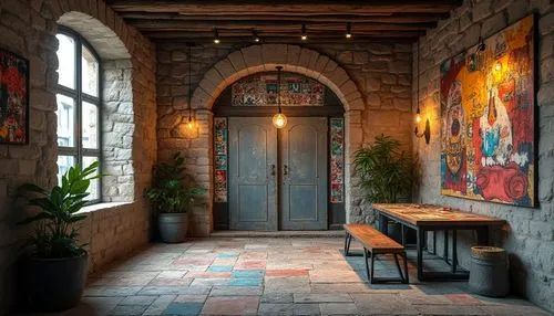 entryway,entryways,courtyards,inside courtyard,alcove,doorways,foyer,courtyard,entranceway,patio,hallway space,patios,dining room,hallway,entrance hall,anteroom,the threshold of the house,house entrance,doorway,breakfast room,Photography,General,Realistic