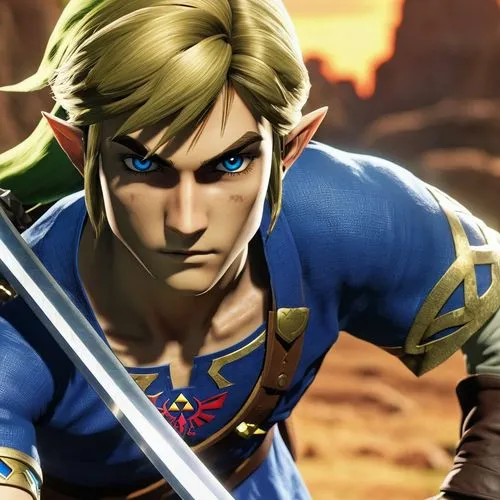 Link (Legend of Zelda) as a Mortal Kombatant (close up),hyrule,impa,link,sheik,anduin,siebold,zelenin,soulcalibur,loz,leone,male elf,triforce,marth,dieck,leif,reyn,innes,zeluco,sophitia,abdallahi,Phot