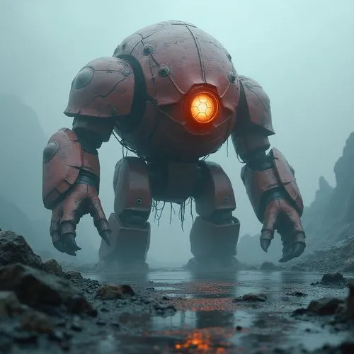 golem,mecha,mech,cinema 4d,titan,evangelion mech unit 02,Photography,General,Realistic