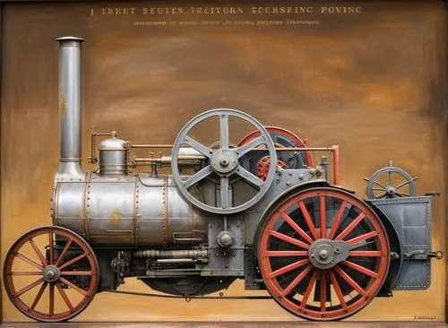 steam engine,boilermaker,clyde steamer,fire apparatus,steam power,fire pump,truck engine,steam roller,engine truck,wind engine,electric generator,freight wagon,barrel organ,steam locomotives,train engine,steam locomotive,water supply fire department,steam machine,steam car,tank pumper,Illustration,Abstract Fantasy,Abstract Fantasy 07