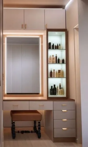 walk-in closet,cabinetry,minibar,storage cabinet,pantry,bellocq,highboard,cupboard,gaggenau,corian,modern minimalist bathroom,cabinets,cupboards,servery,wardrobes,cosmetics counter,vanities,search interior solutions,mudroom,beauty room