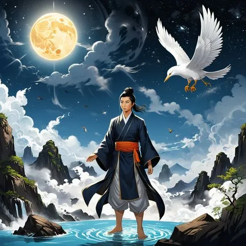 hiromasa,seimei,sanosuke,joseon,niten,yi sun sin,shunju,katsura,taijutsu,hanfu,shinsengumi,dalixia,ugetsu,muramasa,qimin,wuxia,daoism,rongfeng,dakuten,inuyasha,Unique,Design,Character Design