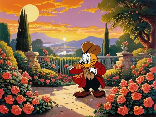 pinocchio,walt disney,disney rose,mickey mause,geppetto,donald,donald duck,pluto,disney character,mickey,micky mouse,the disneyland resort,mickey mouse,walt,cartoon flowers,way of the roses,jiminy cricket,disneyland park,flower background,background image,Illustration,Retro,Retro 18