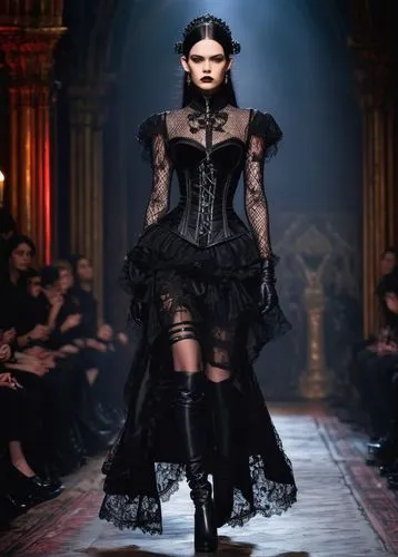 gothic style,victoriana,gothic woman,gothic dress,dress walk black,victorian style,dark gothic mood,gothic,galliano,gaultier,victorian,the victorian era,goth like,goth woman,victorian lady,gothic portrait,moschini,gothicus,dark angel,steampunk,Photography,Fashion Photography,Fashion Photography 07