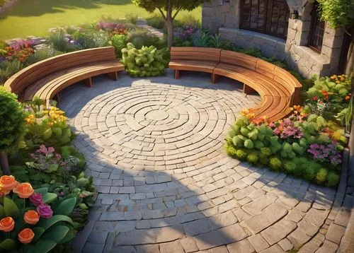 labyrinths,flower bed,flowerbeds,climbing garden,zen garden,wooden path,garden bench,labyrinth,parterre,semi circle arch,wishing well,japanese zen garden,start garden,pathway,terracotta flower pot,garden pot,winding steps,terracotta tiles,wooden mockup,garden design sydney,Unique,Pixel,Pixel 05