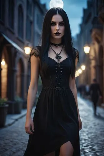 gothic woman,gothic dress,goth woman,vampire woman,gothic style,dark gothic mood,Photography,General,Cinematic