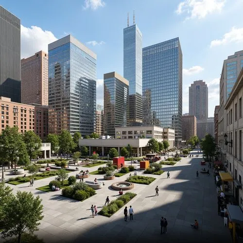 citycenter,streeterville,pedestrianized,financial district,tishman,urban development,metrotech,hudson yards,business district,central park,citydev,lujiazui,transbay,wangfujing,downtowns,union square,urbanism,renderings,cityline,urban design