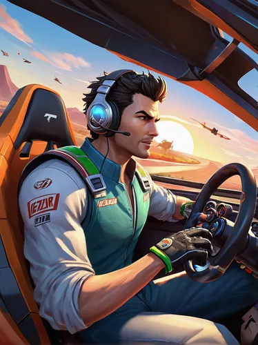 automobile racer,glider pilot,race car driver,game car,racing video game,driver,behind the wheel,sports car racing,drive,race driver,gulf,game illustration,ayrton senna,racing road,racer,drift,auto race,talladega,car racing,auto racing,Illustration,American Style,American Style 13