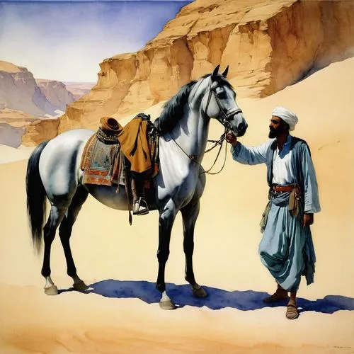 bedouin,bedouins,arabians,berbers,transjordan,tuareg,arabian horses,mandaeans,tuaregs,ghaznavids,khordad,ghadeer,nasruddin,zoroaster,valley of the kings,horse herder,shaheedi,ghaznavid,hadhramaut,pashto,Illustration,Paper based,Paper Based 23