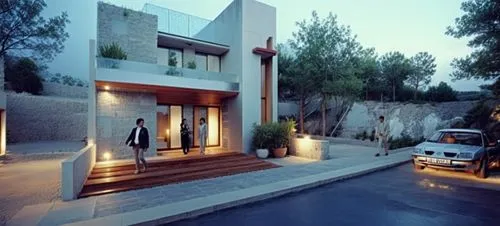 modern house,beautiful home,private house,riad,stucco wall,exterior decoration,Photography,General,Realistic