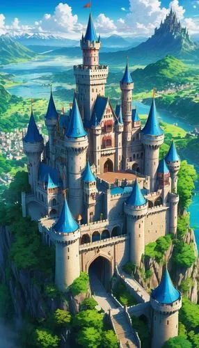 fairy tale castle,castletroy,castleguard,knight's castle,castledawson,castlelike,fairytale castle,medieval castle,castel,disney castle,castle,heroica,reichstadt,bewcastle,fantasy city,castle of the corvin,summit castle,gold castle,new castle,castle keep,Illustration,Japanese style,Japanese Style 03