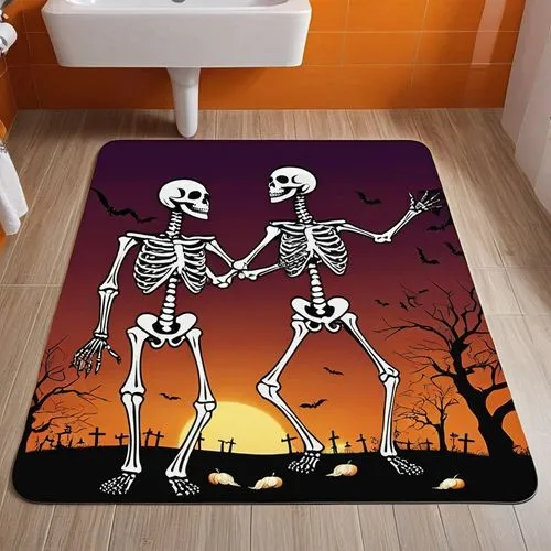 kitchen towel,halloween paper,danse macabre,hands holding plate,chopping board,halloween frame,skelemani,halloween border,seat cushion,guest towel,floormats,changing mat,day of the dead skeleton,halloween decor,skeletons,dinner tray,placemats,halloween poster,beach towel,mousepads,Photography,General,Realistic