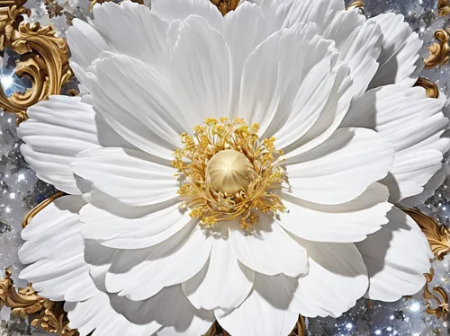 celestial chrysanthemum,the white chrysanthemum,gold flower,golden wreath,crown daisy,white chrysanthemum,garland chrysanthemum,shasta daisy,chrysanthemum exhibition,chrysanthemum background,flower gold,diadem,blossom gold foil,chrysanthemum,camomile flower,gold foil wreath,golden weddings,bridal accessory,siberian chrysanthemum,marguerite daisy,Art,Classical Oil Painting,Classical Oil Painting 01