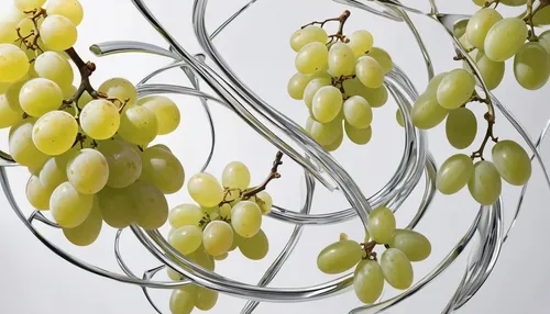 Write a descriptive paragraph about the crisp taste of white grapes.,unripe grapes,white grapes,currant decorative,table grapes,green grapes,grape vine,grapes,bunch of grapes,grapes goiter-campion,gra