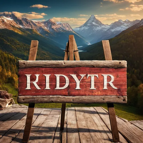 Craft a rustic sign board for a cozy mountain lodge.,riffle,ridge,ridges,rydberg,letter r,kr badge,r,camps radic,ruda,r badge,rustico,tyrol,rhyolite,rides amp attractions,reiter,rye,idyll,rust,rv,reed