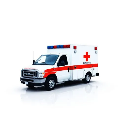 Ambulance
,an ambulance is sitting on a white surface,ambulacral,ambulance,ambulances,emergency ambulance,emergency vehicle,paramedics