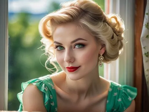 vintage woman,vintage makeup,retro woman,retro pin up girl,vintage girl,retro women,vintage women,retro pin up girls,vintage female portrait,elsa,retro girl,vintage dress,pin-up model,pin-up girl,blonde woman,pin-up,pin up girl,romantic portrait,50's style,pin up