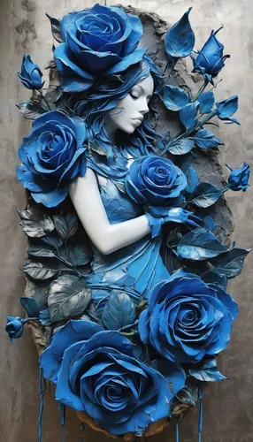 blue rose,blue rose near rail,blue moon rose,paper art,porcelain rose,blue hydrangea,blue petals,the sleeping rose,street art,streetart,blue painting,flower art,blue flower,flower wall en,bodypainting,graffiti art,urban street art,fabric painting,way of the roses,blue birds and blossom,Conceptual Art,Graffiti Art,Graffiti Art 02