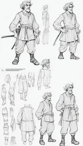 concept art,dwarves,cossacks,male poses for drawing,male character,character animation,costume design,development concept,genghis khan,dwarf sundheim,main character,xing yi quan,game drawing,east-european shepherd,quarterstaff,yi sun sin,comic character,sea scouts,characters,dwarfs,Unique,Design,Character Design