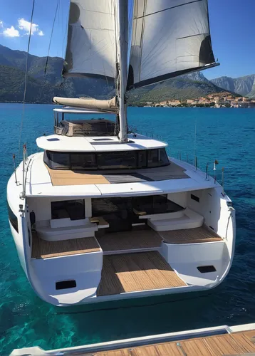 multihull,catamaran,sailing yacht,yacht,yacht exterior,charter,yachts,trimaran,luxury yacht,electra225,keelboat,windjammer,on a yacht,yacht racing,sailing wing,sail blue white,selva marine,superyacht,cavtat,scarlet sail,Illustration,Realistic Fantasy,Realistic Fantasy 04