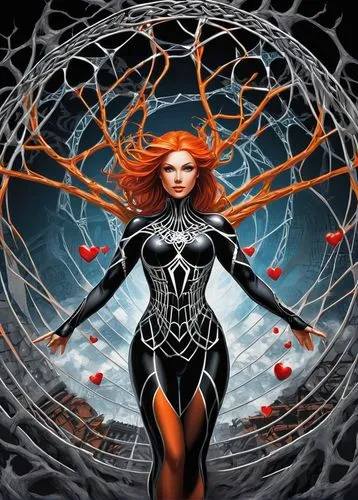 black widow,widow spider,the enchantress,root chakra,fantasy woman,tangle-web spider,dryad,eve,spider's web,sorceress,tendrils,biomechanical,fantasy art,celtic queen,firestar,thorns,equilibrium,harvestman,widow flower,spiderweb,Unique,Design,Logo Design