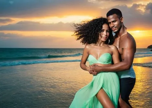 black couple,honeymoons,providenciales,tobagonian,diani,beach background