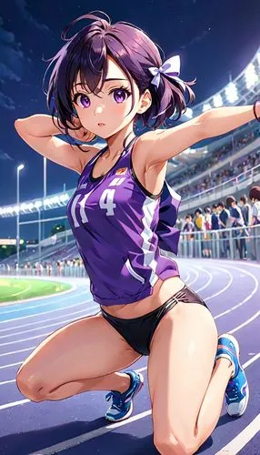 sports girl,track and field,track,sports uniform,tokyo summer olympics,female runner,100 metres hurdles,playing sports,athletics,sports gear,kayano,track and field athletics,shot put,sports,cheering,sports game,hurdles,110 metres hurdles,sports exercise,sports training,Anime,Anime,Realistic