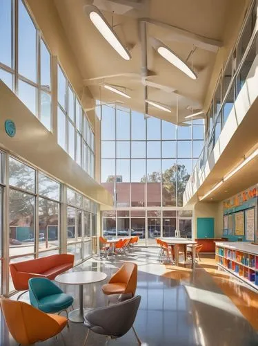 school design,daylighting,osseo,lhs,kwhs,children's interior,collaboratory,libraries,uhs,oclc,east middle,mhs,public library,donorschoose,meditech,ihs,schoolwide,rhs,mid century modern,school benches,Illustration,Retro,Retro 12