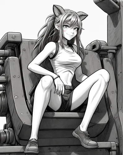 mashima,akagi,revy,sitting on a chair,shiranui,asahina