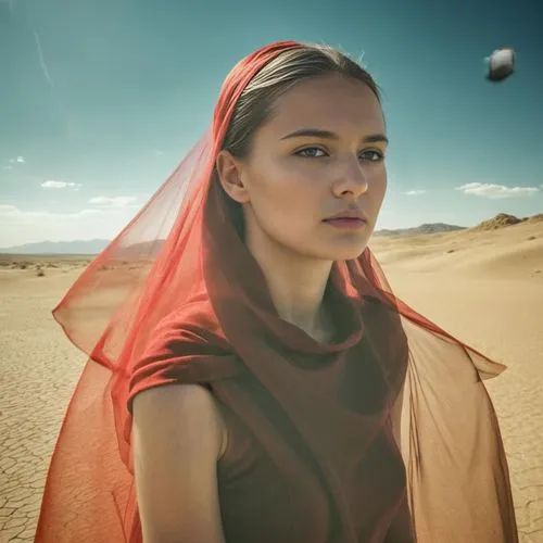 amidala,rey,pashmina,girl on the dune,rahab,sahara,arabian,dune,padme,arrakis,organa,red cape,hypatia,desert background,et,capture desert,desert,arabia,barsoom,desert flower,Female,Eastern Europeans,Youth adult,S,Lonely,Sleek Turtleneck Dress,Outdoor,Desert