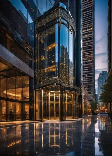 glass building,streeterville,vdara,glass facades,rotana,glass facade,difc,escala,habtoor,costanera center,chicago,inlet place,glass wall,sathorn,financial district,willis tower,hearst,westin,paulista,benaroya,Illustration,American Style,American Style 03