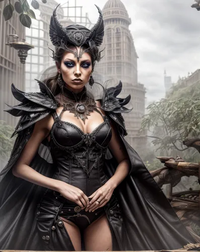 gothic fashion,fantasy woman,dark angel,dark elf,black angel,sorceress,crow queen,evil fairy,fantasy art,gothic woman,the enchantress,huntress,heroic fantasy,fantasy picture,evil woman,goddess of justice,warrior woman,gothic style,gothic dress,queen of the night