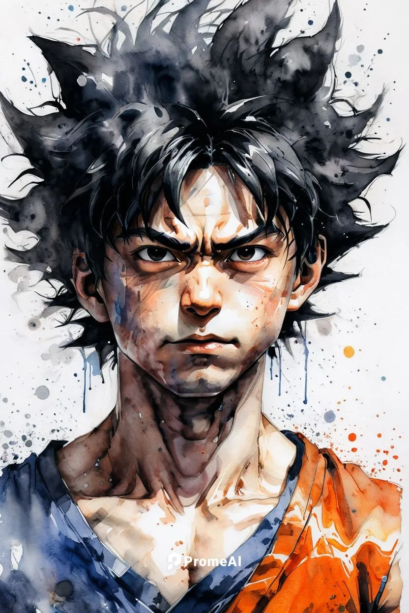 Son Goku,luffy,tetsuo,ippo,eyeshield,katsuki,takeya,killua,deku,ishiaku,jigoro,brook,erthal,togashi,granito,hiei,goku,hausser,dabi,horikoshi,senji,Illustration,Paper based,Paper Based 20