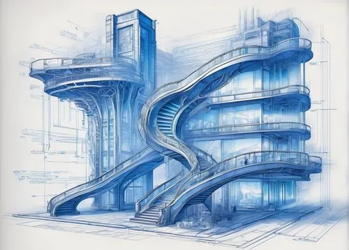 arcology,futuristic architecture,blueprint,unbuilt,blueprints,autodesk,futuristic art museum,morphosis,kirrarchitecture,cybercity,thyssenkrupp,silico,architect,skyreach,arhitecture,ctbuh,architectures,architectura,isozaki,revit,Unique,Design,Blueprint