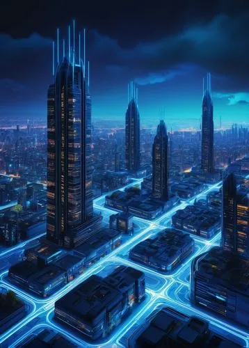 cybercity,cybertown,cyberport,megapolis,smart city,superhighways,city skyline,futuristic landscape,cyberworld,city cities,megacities,cyberinfrastructure,city at night,tron,urbanized,black city,simcity,electroluminescent,cybernet,cyberscene,Art,Classical Oil Painting,Classical Oil Painting 20