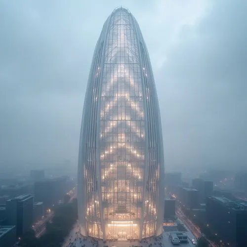 lotte world tower,futuristic architecture,guangzhou,chengdu,zhangzhou,titanum,the energy tower,hangzhou,steel tower,glass building,tianjin,skyscraping,xujiahui,bjarke,harbin,hongdan center,supertall,zhengzhou,glass pyramid,aoyama,Photography,General,Realistic