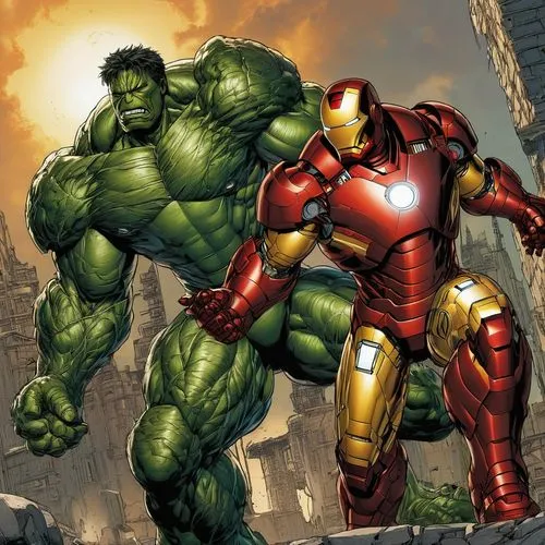 cleanup,avenger hulk hero,marvel comics,avenging,hulked,revengers,Illustration,American Style,American Style 02