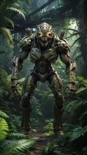 32k photo-realistic, high definition, hyper-realistic. Full frame photo, perfect body shot, vari-angle, stand tall and proud, a Non-Human Special Forces Super Model in adventure genre: a Mechanical Ju