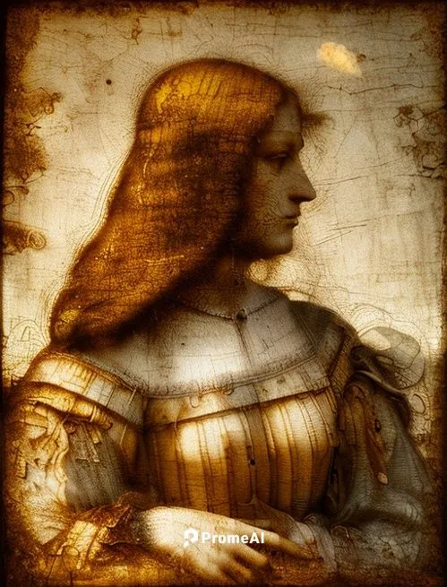 à la façon de Leonardo Da Vinci,leonardo da vinci,joan of arc,leonardo,vinci,leonardo devinci,sepia,mona lisa,louvre,comic halftone woman,botticelli,portrait of christi,portrait of a woman,antique bac