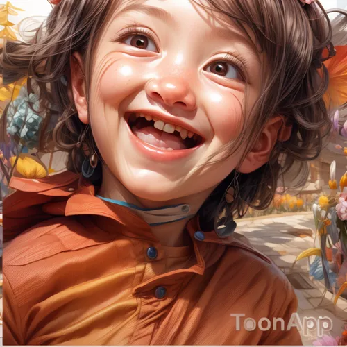 portrait background,kids illustration,totopo,children's background,painting technique,world digital painting,child portrait,token,illustrator,child playing,game illustration,tiktok icon,the festival of colors,tracer,photo painting,happy children playing in the forest,nomadic children,colorful foil background,digital painting,autumn icon